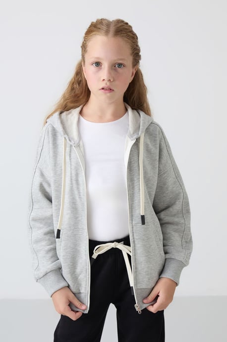 Unisex Youth Cotton-Blend Sweatshirt - Image 2