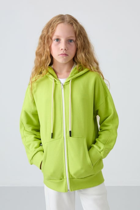 Unisex Youth Cotton-Blend Sweatshirt - Image 1