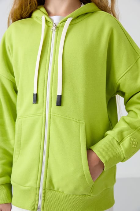 Unisex Youth Cotton-Blend Sweatshirt - Image 3