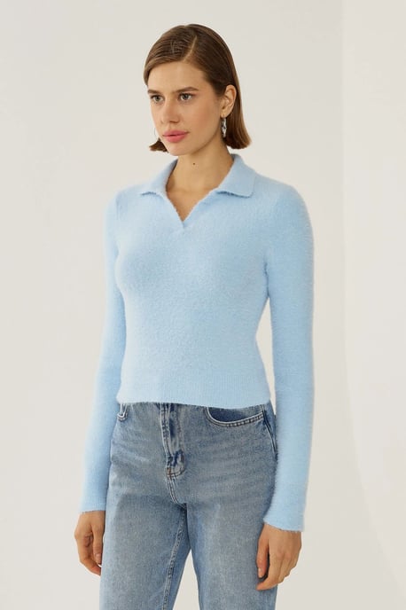 Textured Knit Sweater - Image 3