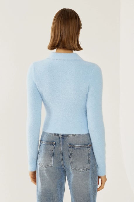 Textured Knit Sweater - Image 5