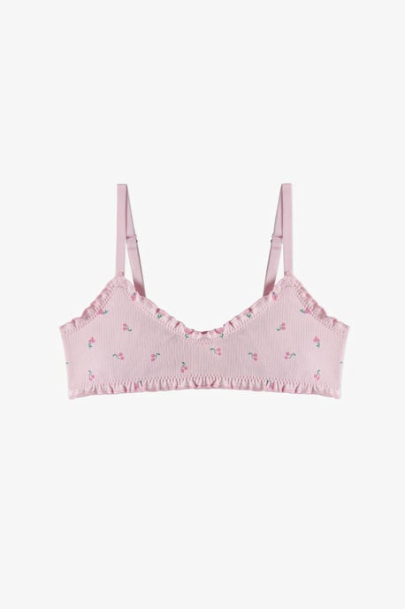 Floral Triangle Eerste Beha, 2 Pack - Image 2