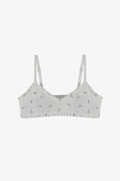 Floral Triangle Eerste Beha, 2 Pack - Image 3
