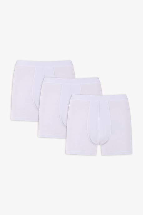 Heren Katoenen Jersey Boxershorts, 3-Pack - Image 1