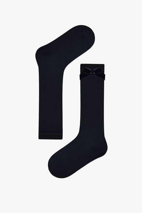Youth Crew Socks With Pompom Detail - Image 1
