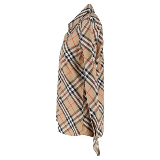 Burberry Vintage Check Shirt in Beige Cotton - Image 3