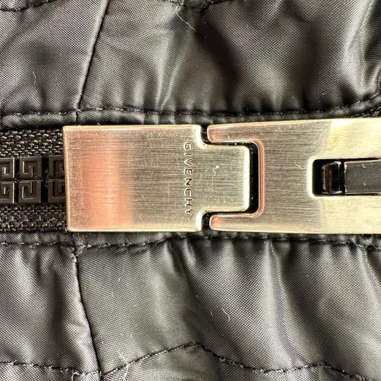 Givenchy Logo-Print Quilted Down Jacket in Black Polyamide - Image 4