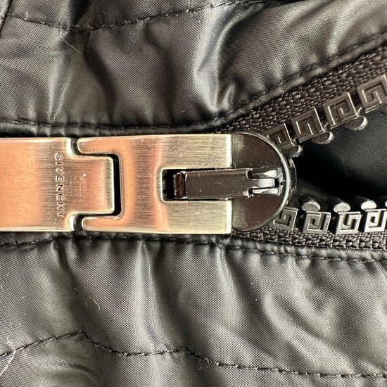 Givenchy Logo-Print Quilted Down Jacket in Black Polyamide - Image 5