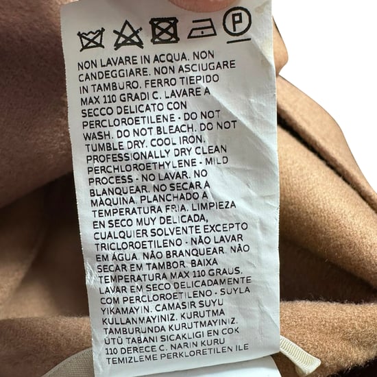 'S Max Mara Single-Breasted Coat in Brown Wool - Image 6