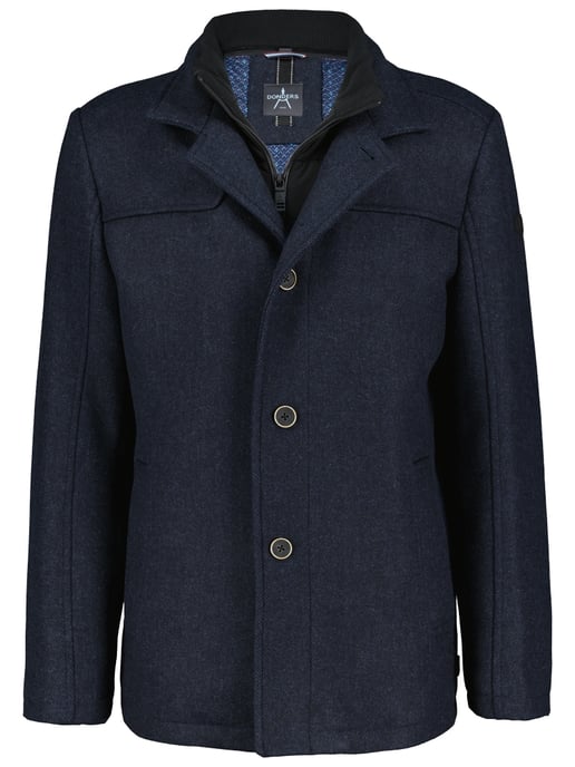 Rustclad wool coat - Navy - Image 1