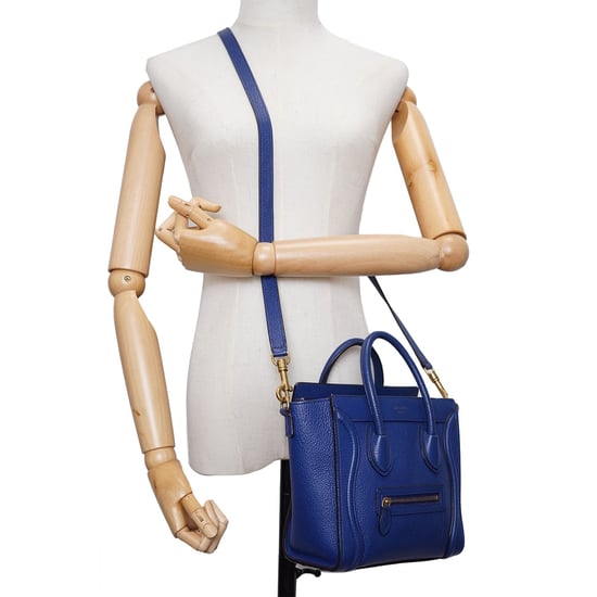 Celine Leather Handbag Nano Luggage - Image 2