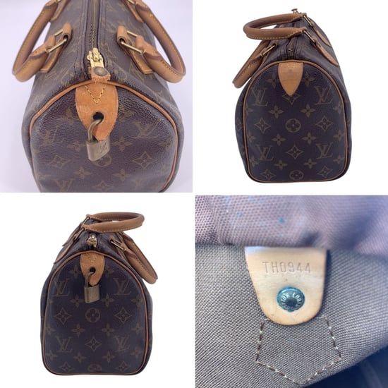 Louis Vuitton Vintage stoffen handtas Speedy - Image 4