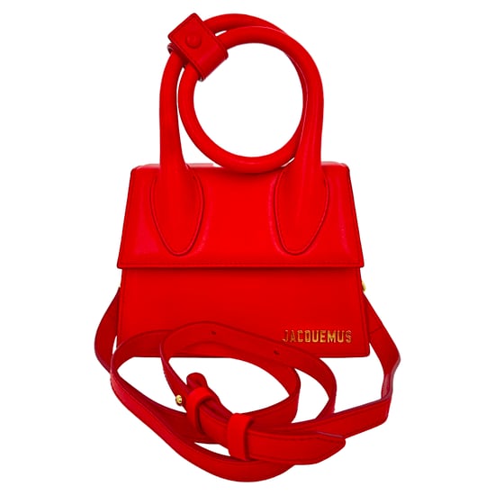 Jacquemus Jacquemus Large Le Chiquito Handbag in Red Calf Leather - Image 5