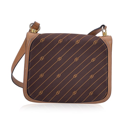 Gucci Vintage Cloth Shoulder Bag Logo Diagonal - Image 3
