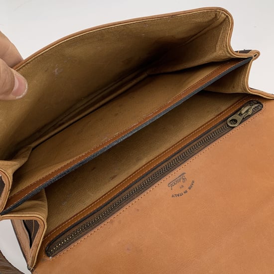 Gucci Vintage Cloth Shoulder Bag Logo Diagonal - Image 5