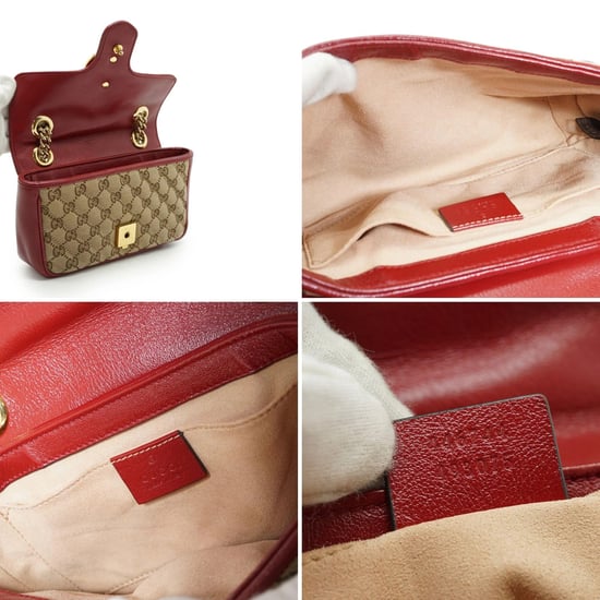 Gucci stoffen schoudertas GG Marmont - Image 5