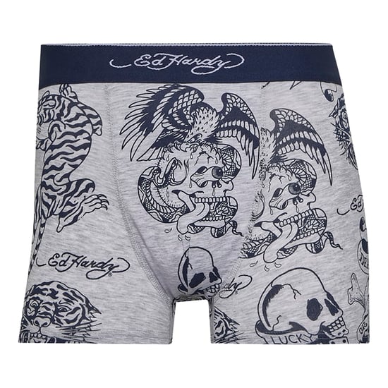 Heren Lonty 5-Pack Boxershorts Katoen Grijs Navy Antraciet Ondergoed - Image 3