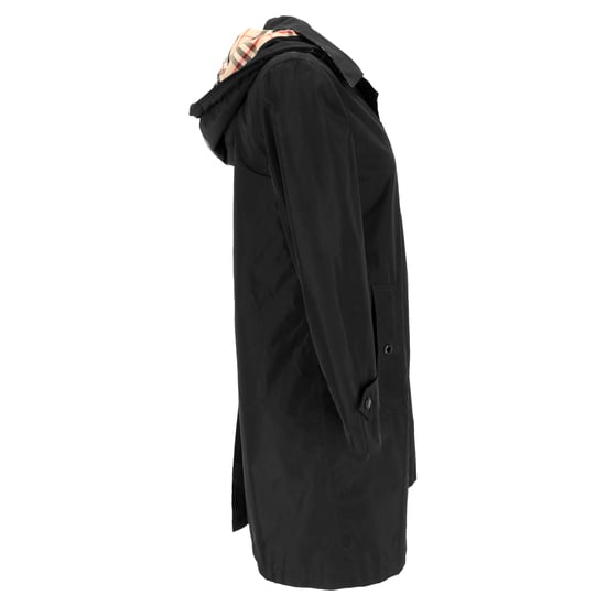 Burberry Oxclose Hooded Raincoat in Black Polyester - Image 4