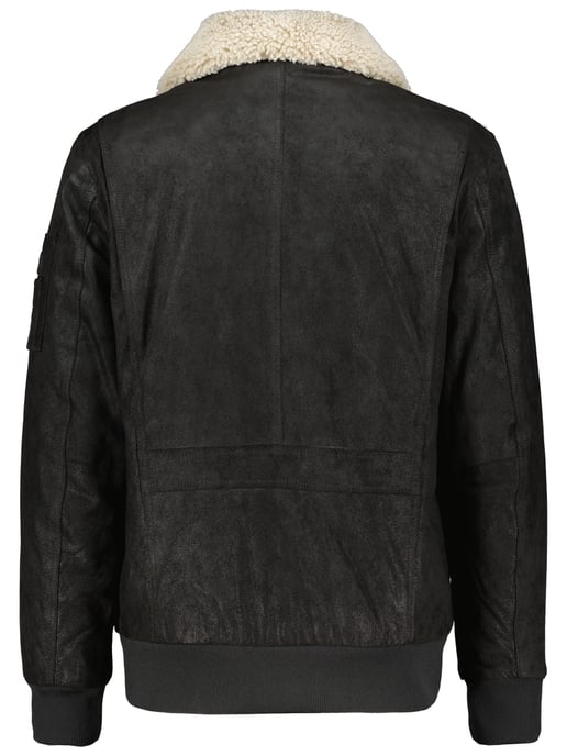 Seeker leather pilot jacket - Dark Brown - Image 2