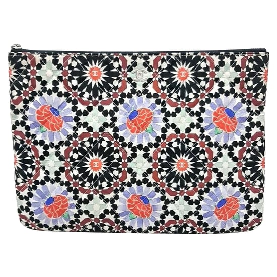 Chanel Fabric Clutch - Image 1