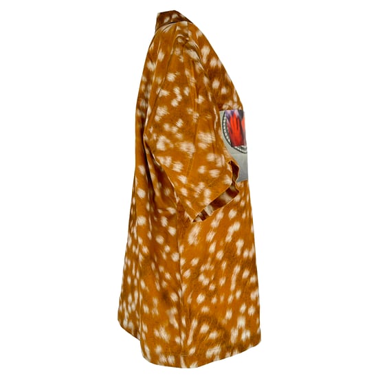 Burberry Bambi Oversized Polo in Multicolor Cotton - Image 2