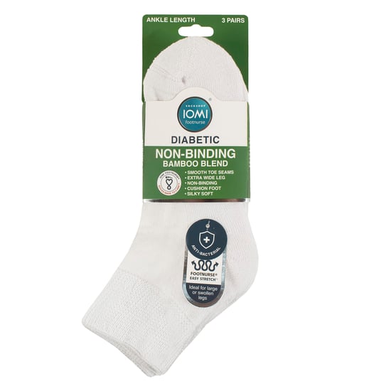 3-Pack Unisex Bamboe Diabetische Enkel Sokken Zacht Ademend Comfortabele Pasvorm Voor Elke Dag - Image 2