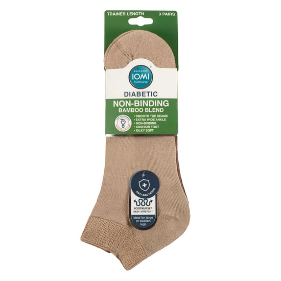 3-pack Unisex Bambu Diabetiker Träningstrumpor Mjuka Andningsbara Snäll Passform För Varje Dag - Image 2