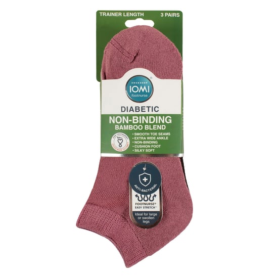 3-pack unisex bambu diabetessockor mjuka andas sköna passform vardagsbruk - Image 2