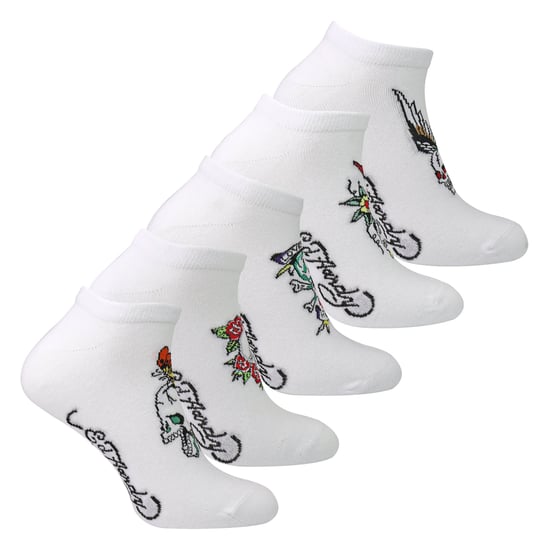 5-pack herrstrumpor av bomull med låg skärning för träning och gym - Image 3