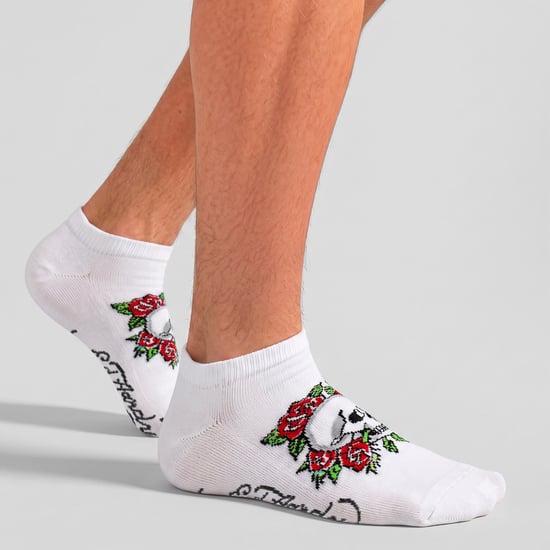 5-pack herrstrumpor av bomull med låg skärning för träning och gym - Image 4
