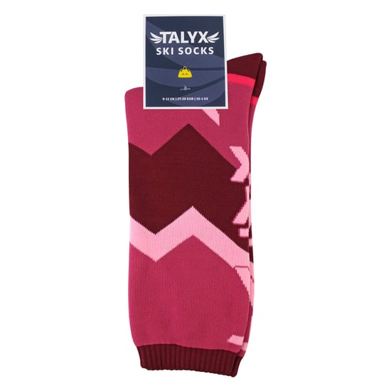 1 Pack Girls Ski Socks Cushioned Thermal Moisture Wicking Winter Sports Socks - Image 2