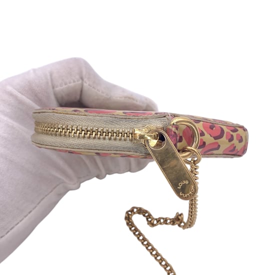 Louis Vuitton Plånbok i lackläder från Stephen Sprouse i leopardmönster - Image 4