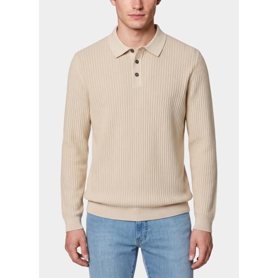 Venti Polo lange mouwen heren polo 1/1 gestrickt 226280000/016 - Image 1