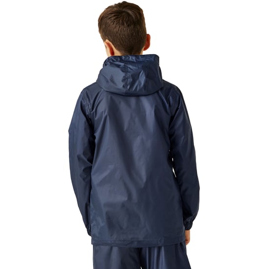Regatta Kids Juniors Pack it III Waterproof Hooded Outdoor Walking Jacket Coat - Image 2