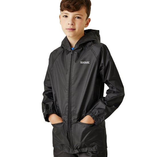 Regatta Kids Boys Girls Stormbreaker Waterproof Shell Walking Jacket Rain Coat - Image 1