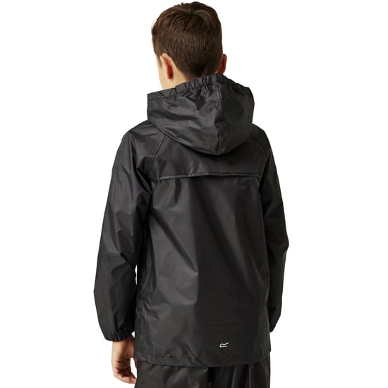 Regatta Kids Boys Girls Stormbreaker Waterproof Shell Walking Jacket Rain Coat - Image 2