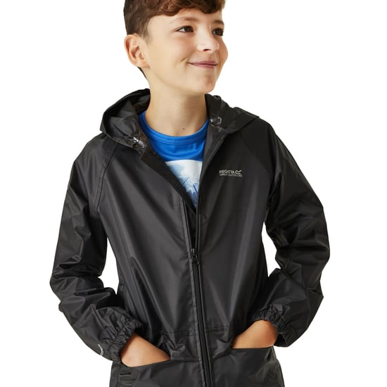 Regatta Kids Boys Girls Stormbreaker Waterproof Shell Walking Jacket Rain Coat - Image 3