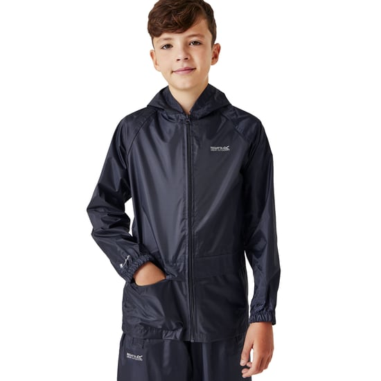 Regatta Kids Boys Girls Stormbreaker Waterproof Shell Walking Jacket Rain Coat - Image 1