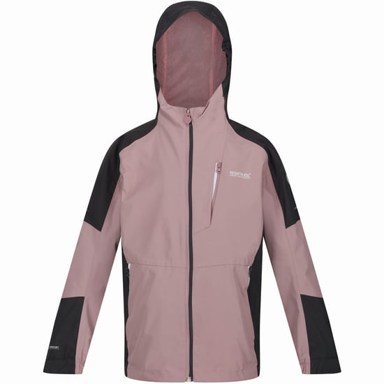Regatta Kids Calderdale II Waterproof Full Zip Jacket Coat - Image 3