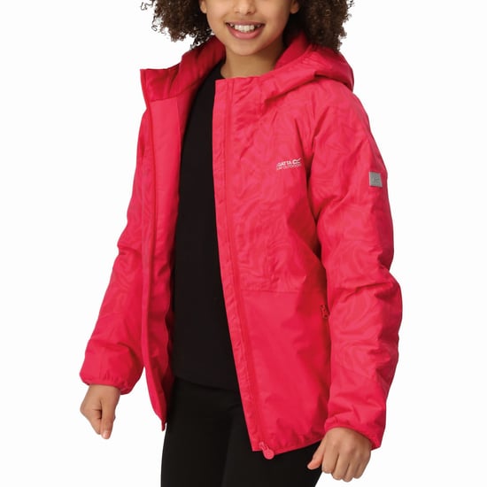 Regatta Kids Volcanics VII Reflective Waterproof Rain Jacket Coat - Image 1