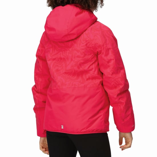 Regatta Kids Volcanics VII Reflective Waterproof Rain Jacket Coat - Image 2