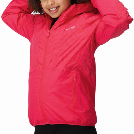 Regatta Kids Volcanics VII Reflective Waterproof Rain Jacket Coat - Image 4