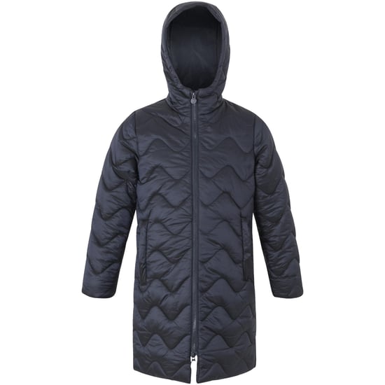 Regatta Kids Cambrie Hooded Longline Warm Winter Padded Quilted Jacket Coat - Image 4