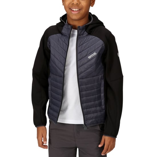 Regatta Kids Kilder Hybrid VI Water Resistant Outdoor Walking Jacket Coat - Image 1