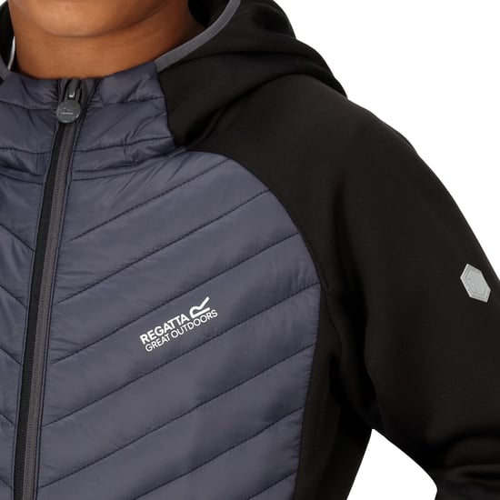 Regatta Kids Kilder Hybrid VI Water Resistant Outdoor Walking Jacket Coat - Image 4