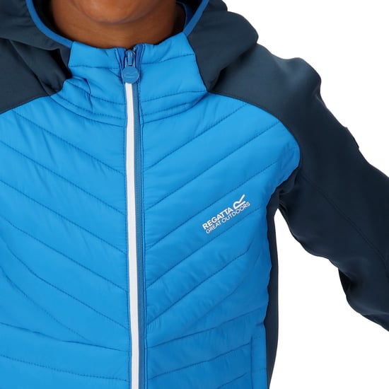Regatta Kids Kilder Hybrid VI Water Resistant Outdoor Walking Jacket Coat - Image 4