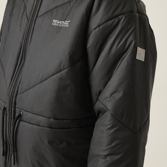 Regatta Kids Rurie Hooded Heavy Weight Padded Warm Winter Jacket Coat - Image 4