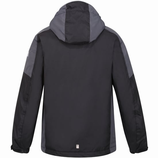 Regatta Kids Hurdle IV Waterproof Insulated Warm Hooded Jacket Coat - Image 2