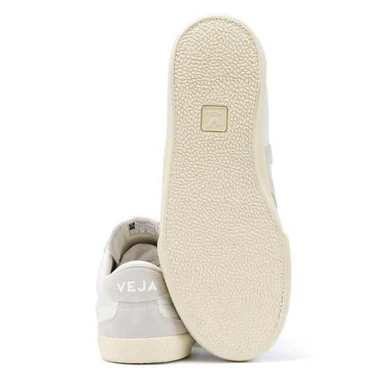 Veja Volley Leather Men's White Trainers - Image 4
