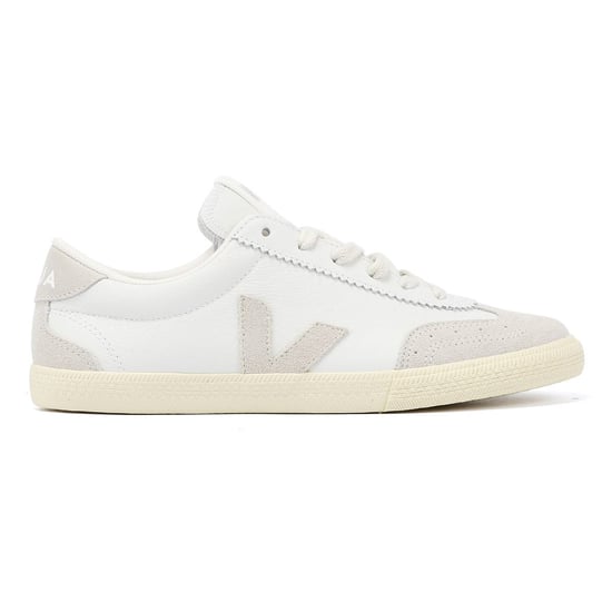 Veja Volley Leather Damskor Vit Träningsskor - Image 5
